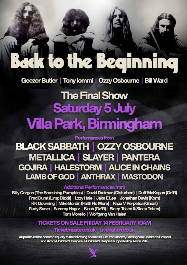 Poster Back to the Beginning_credit Ozzy Osbourne.com